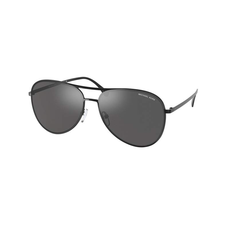 Sunglasses Michael Kors MK 1089 10056G Kona Shiny Black Dark Grey Mir