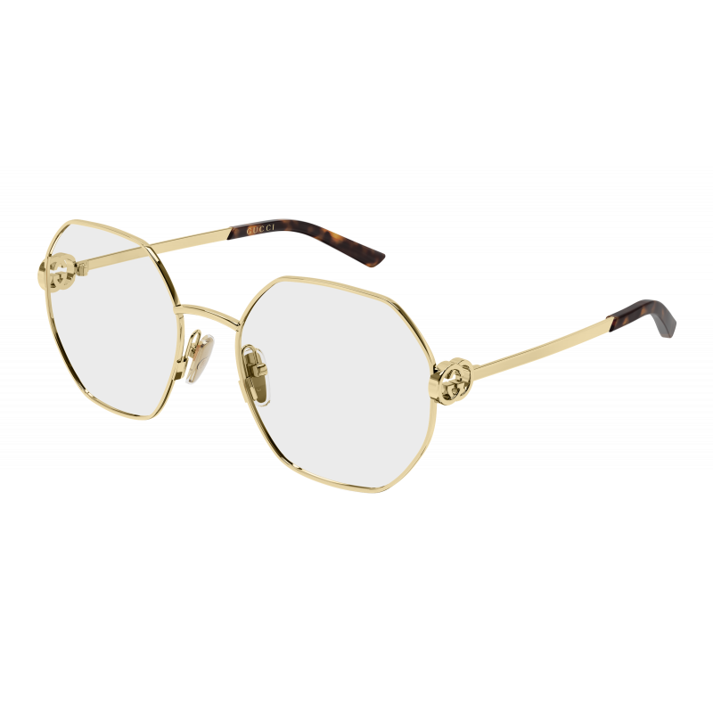 Eyeglasses Gucci GG 2048 O- 001 Gold / Transparent 54mm