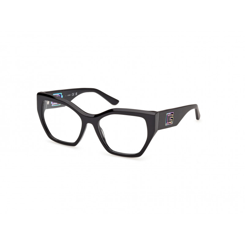 Eyeglasses Guess GU 50357 001 Shiny Black Matte 53mm
