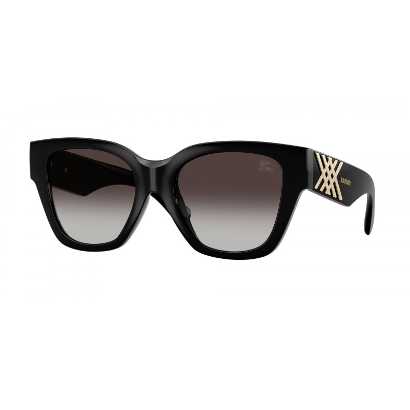 Sunglasses Burberry BE 4489 U 300187 Black / Grey Gradient Polyamide Standard 53mm