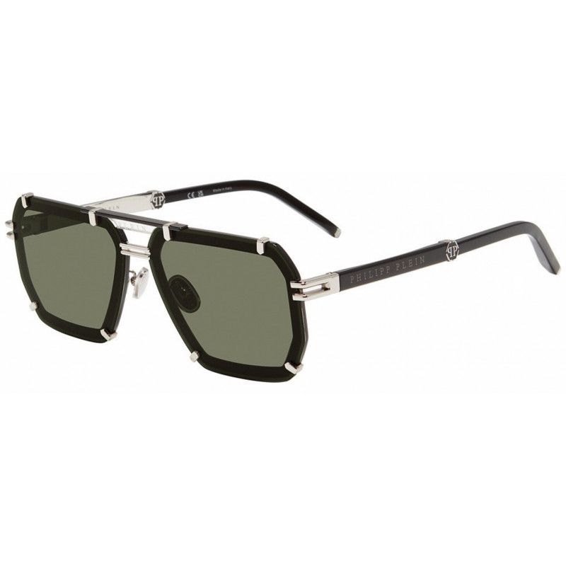 Sunglasses Philipp Plein SPP 131 583x Palladium/Black