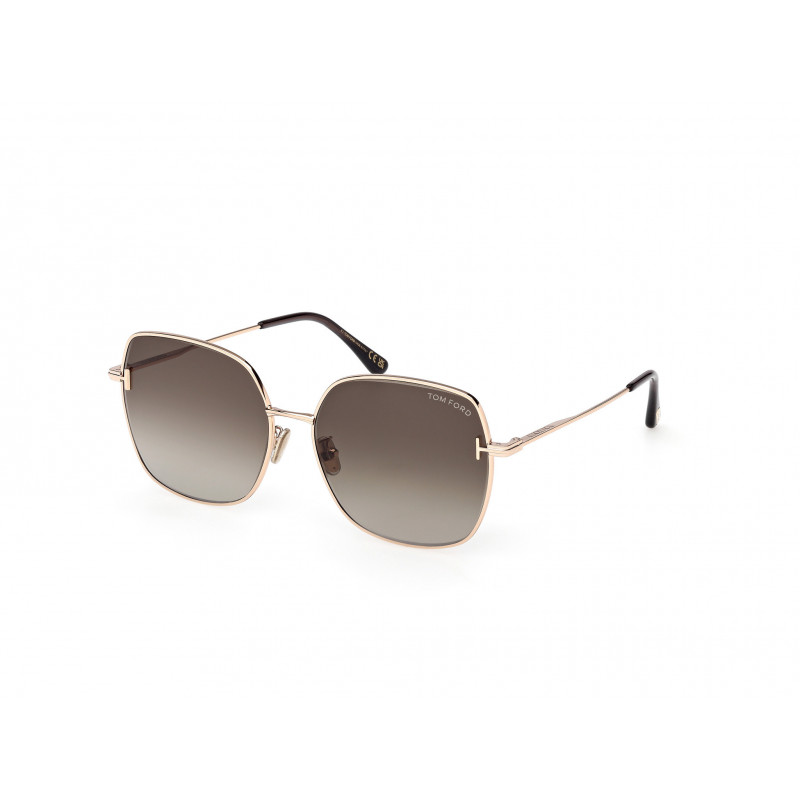 Sunglasses Tom Ford FT 1250 -K Asian fit 28F Shiny Rose Gold /