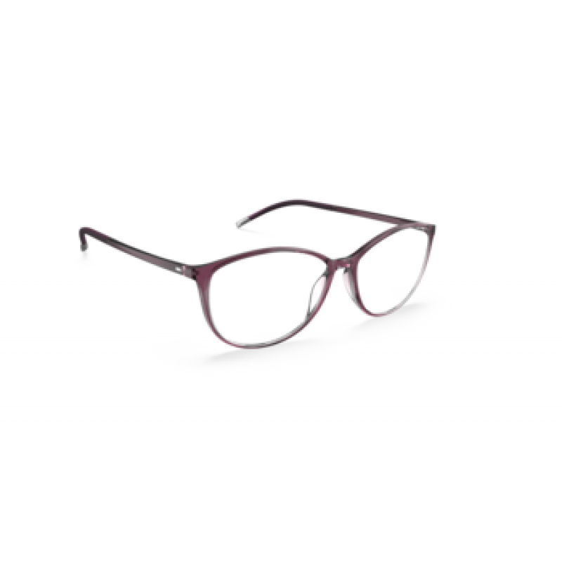 Eyeglasses Silhouette SPX Illusion Full Rim 1604 4110 Tricolore Dark Orchid 52mm