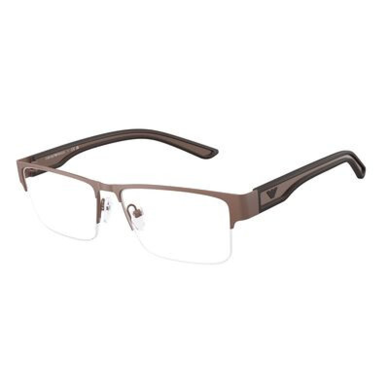 Eyeglasses Emporio Armani EA 1182 3006 Rubberized Matte Bronze / Demo Lens 55mm
