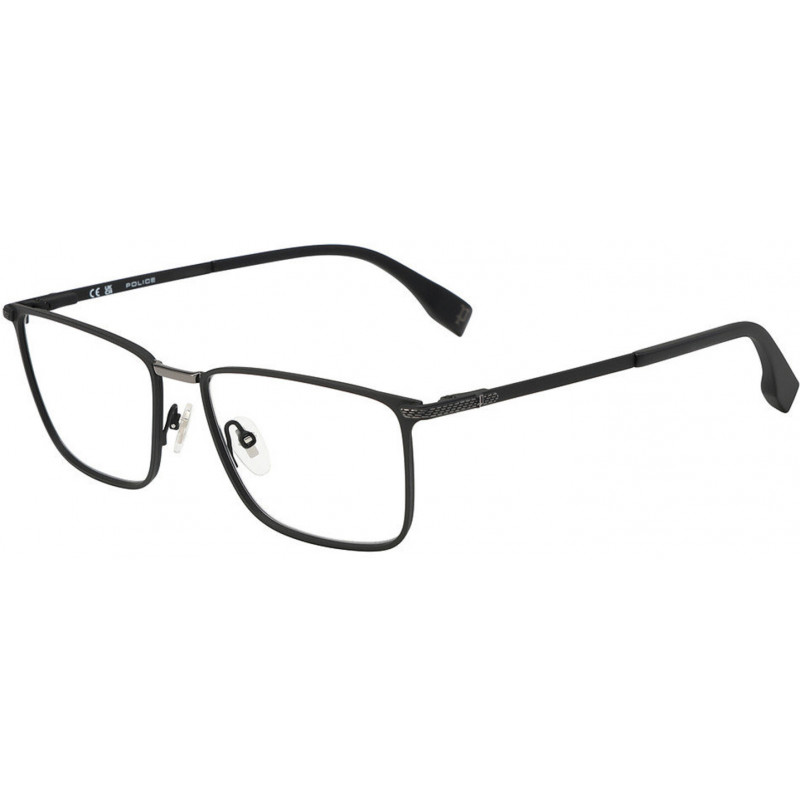 Sunglasses Police VPLR 64 0599 Matt Black W/Gunmetal