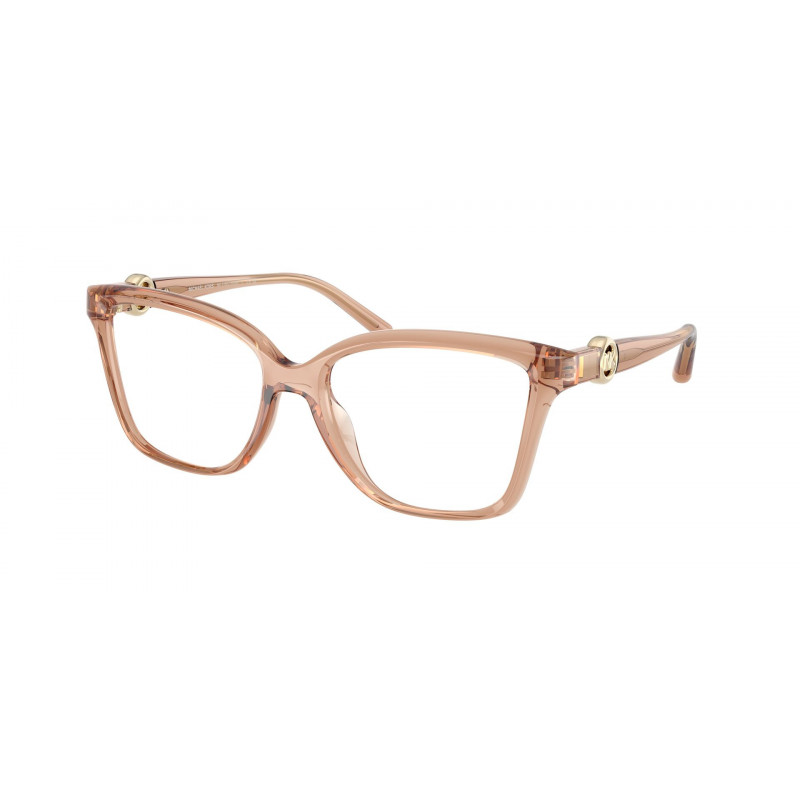 Eyeglasses Michael Kors MK 4180 U 4051 Light Brown Transparent / Demo 54mm
