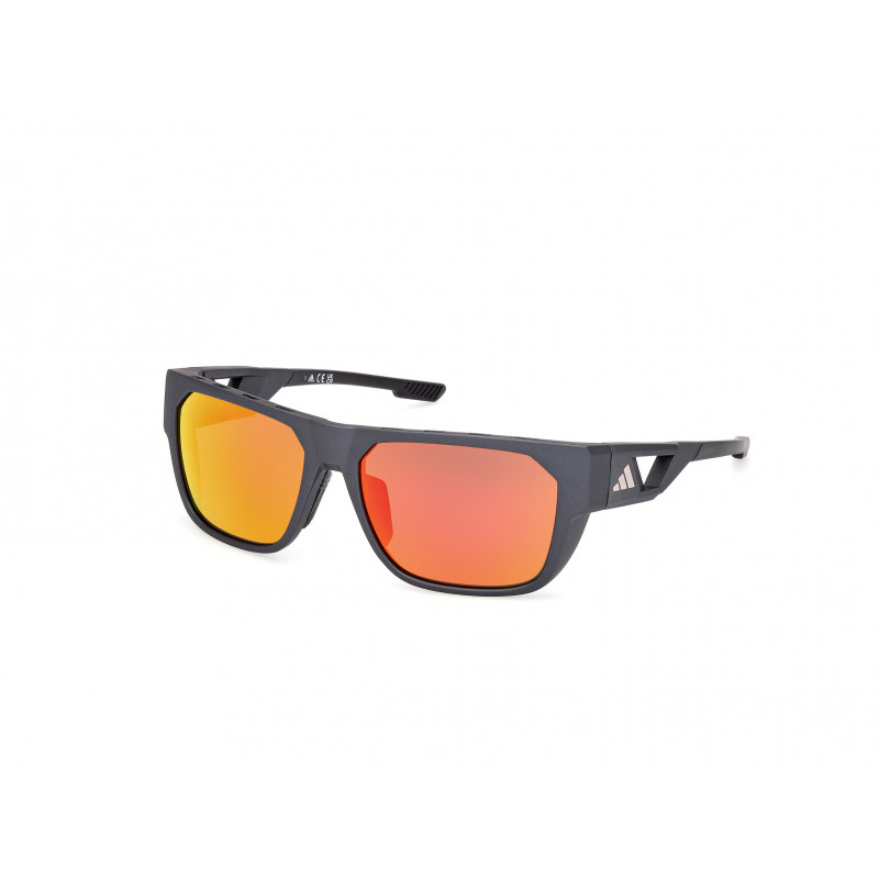 Sunglasses Adidas Sport SP 0102 02L Matte Black / 57mm