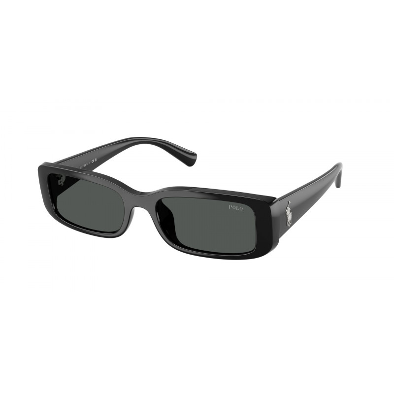 Sunglasses Polo PH 4249 U 585887 Shiny Black / Dark Grey Policarbonate Standard 53mm