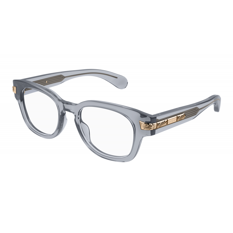 Eyeglasses Gucci GG 1518 O- 003 Grey / Transparent 51mm
