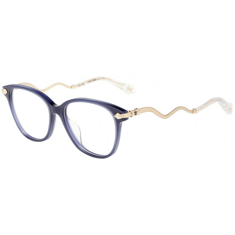 Sunglasses Roberto Cavalli VRC 121 0956 Shiny Oplaline Blue 54mm