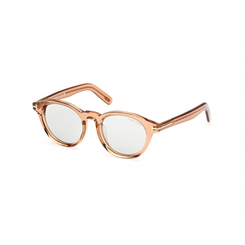 Sunglasses Tom Ford FT 1123 -D Asian fit 45A Shiny Light Brown / 49mm