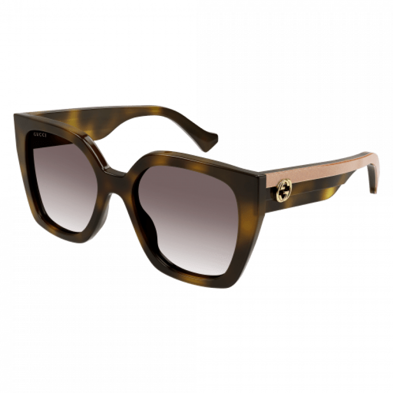 Sunglasses Gucci GG 1300 S- 003 Havana / Brown Crystal 55mm