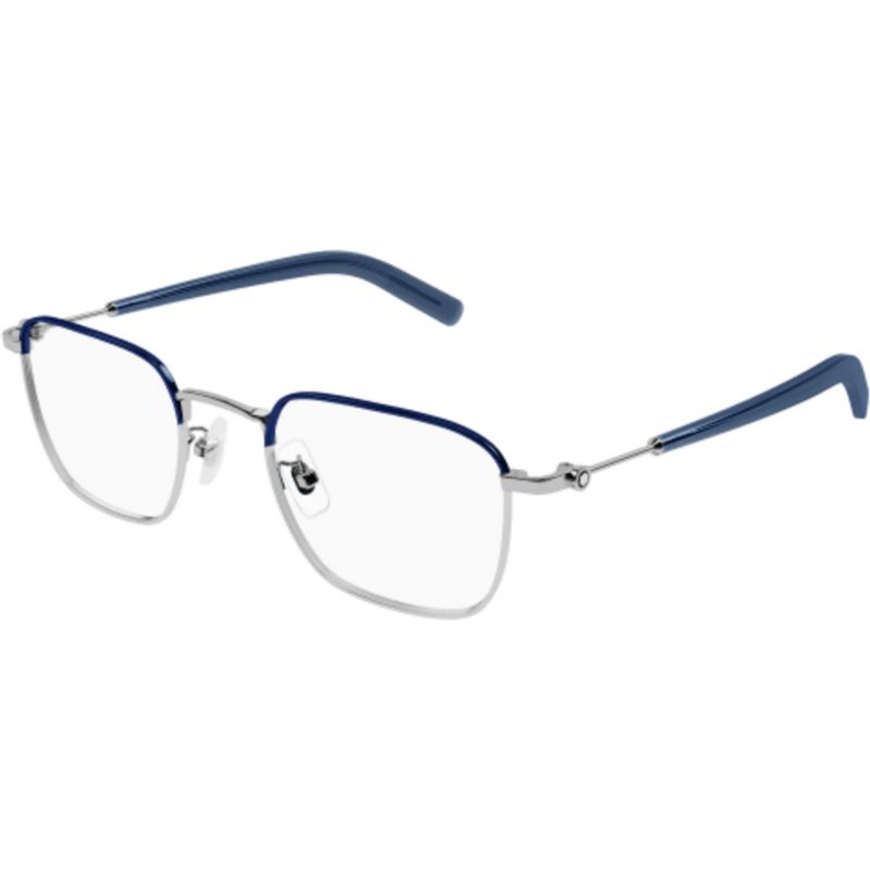 Eyeglasses Montblanc MB 0389 O- 004 Silver / Transparent 50mm