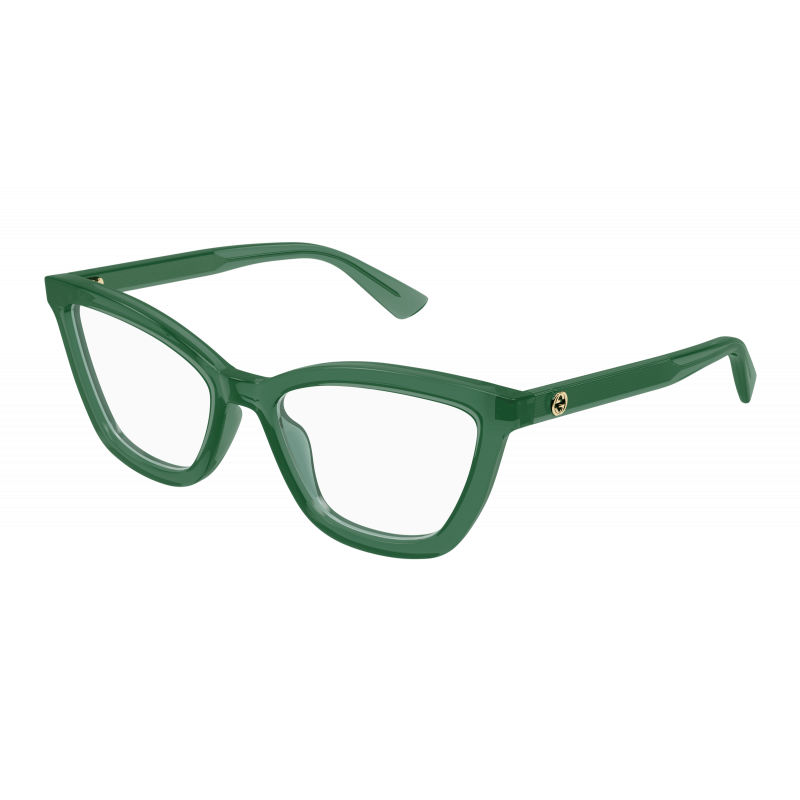 Eyeglasses Gucci GG 1686 O- 010 Green / Transparent 54mm
