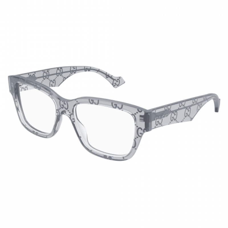 Eyeglasses Gucci GG 1428 O- 011 Grey / Transparent 55mm