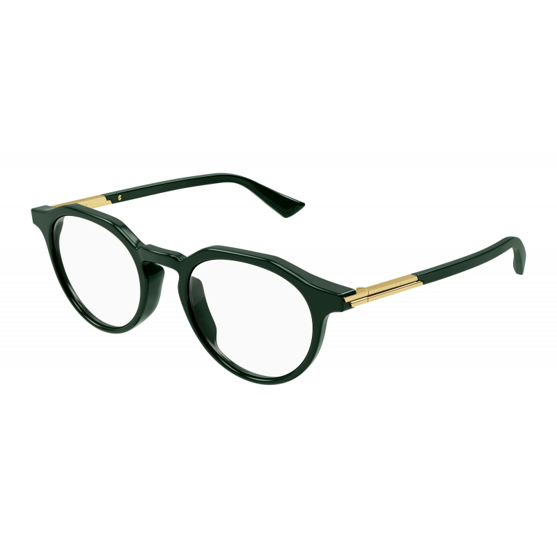 Eyeglasses Bottega Veneta BV 1263 O- 004 Green / Transparent 48mm