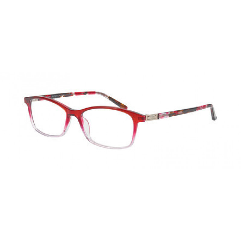 Eyeglasses Pro-design Denmark SLIM 2 4145 Gradient Red To Crystal / Nosepad 53mm