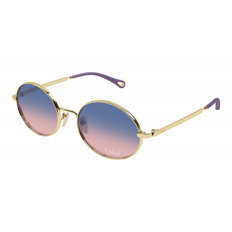 Sunglasses Chloé CH 0326 S- 003 Gold / Blue 55mm