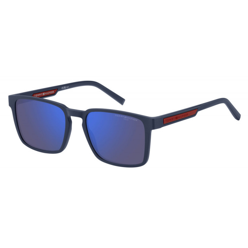 Sunglasses Tommy Hilfiger TH 2088 /S LLVI Vi Blue Multilayer High Contrast 55mm