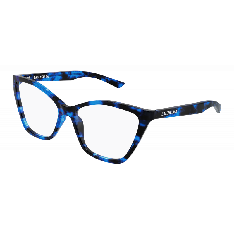 Eyeglasses Balenciaga BB 0405 O- 005 Blue / Transparent 57mm
