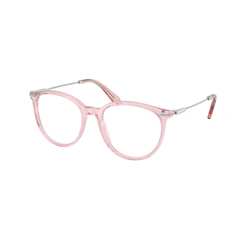 Eyeglasses Swarovski SK 2009 3001 Transparent Pink Demo Lens 50mm