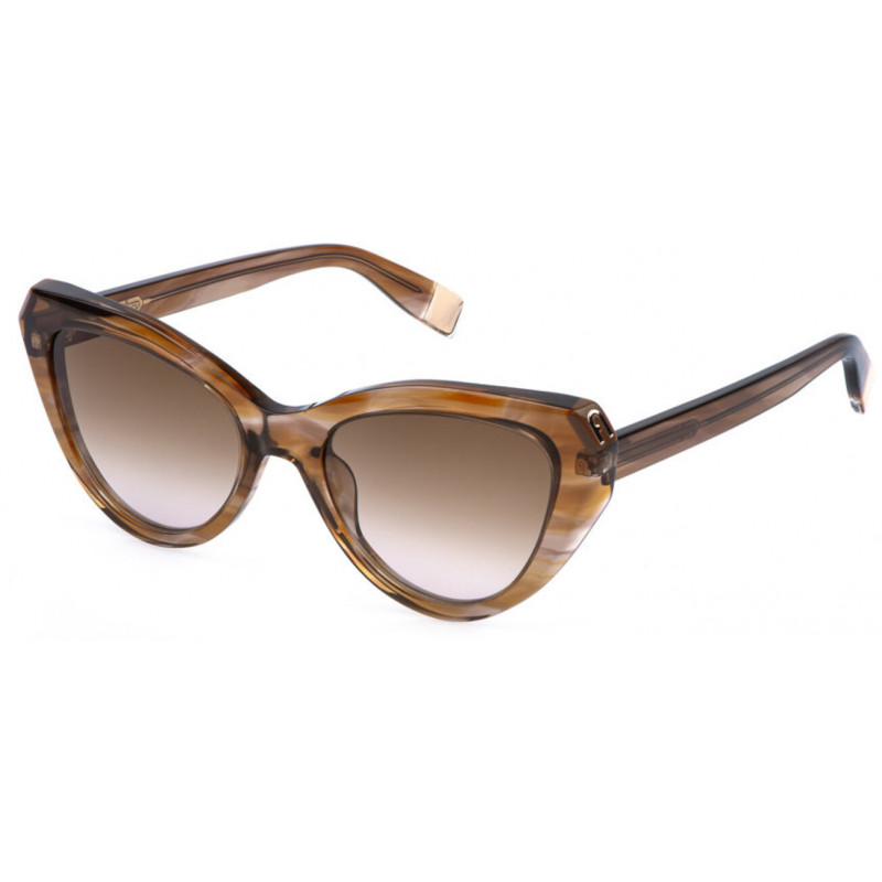 Sunglasses Furla SFU 977 V 0vbl Brown/Pink