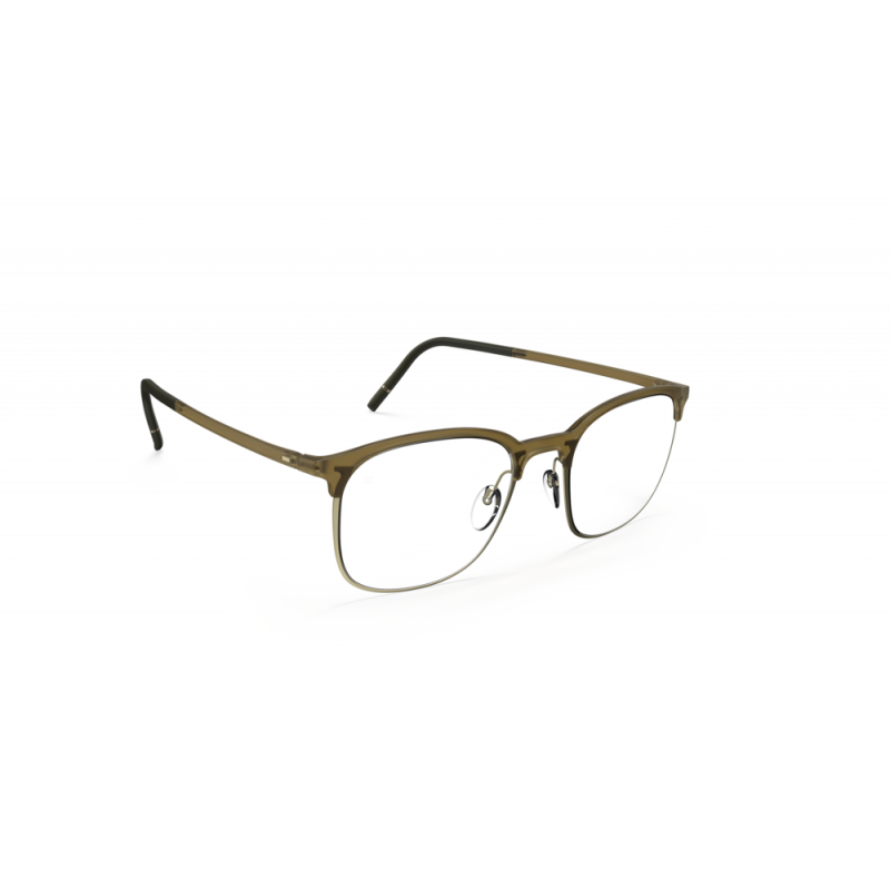 Eyeglasses Silhouette Balanced Fusion 2989 5740 Amber Haze 49mm
