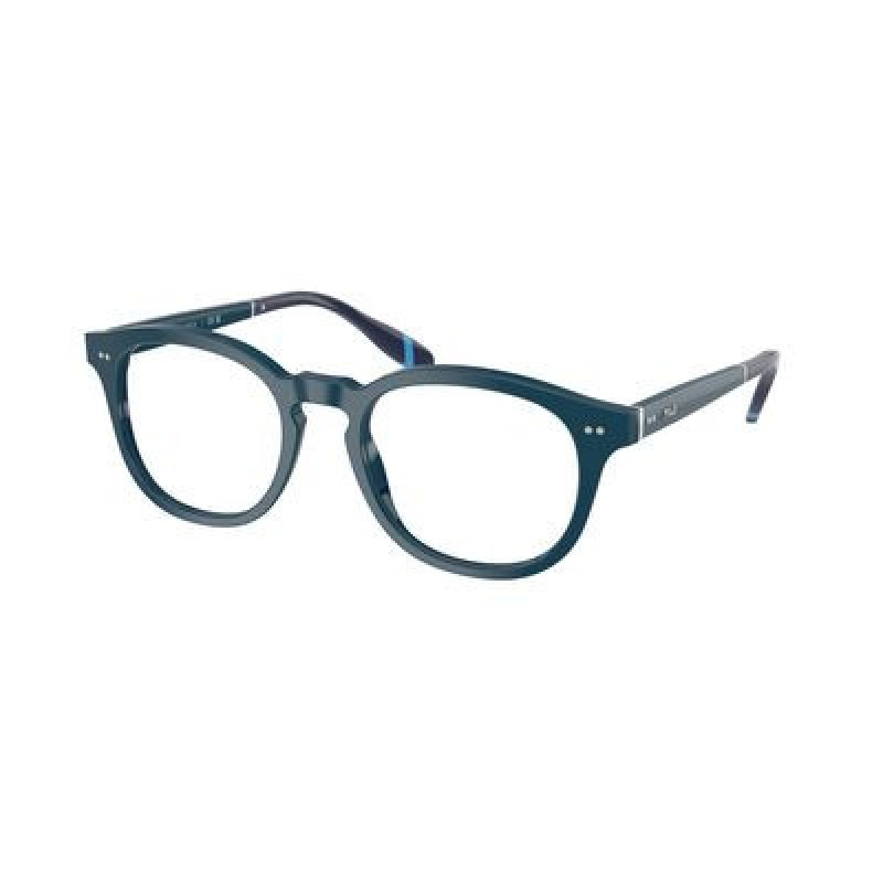 Eyeglasses Polo PH 2267 5465 Shiny Navy Blue / Demo Lens 50mm