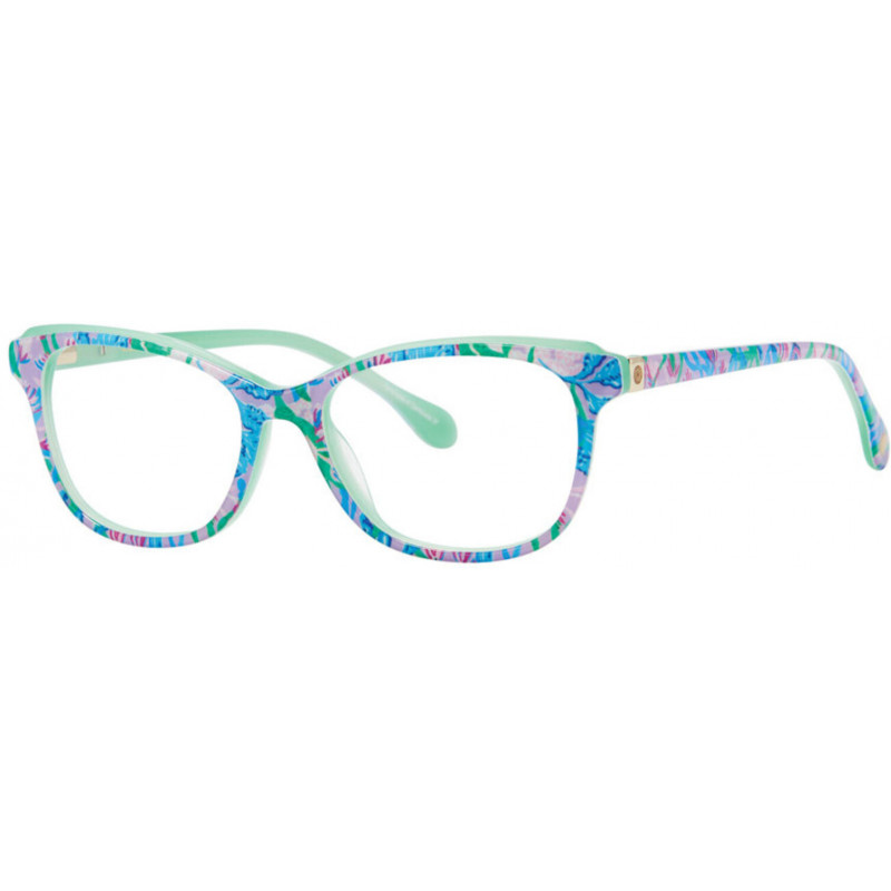 Eyeglasses Lilly Pulitzer Amina Seacret Escape 48mm