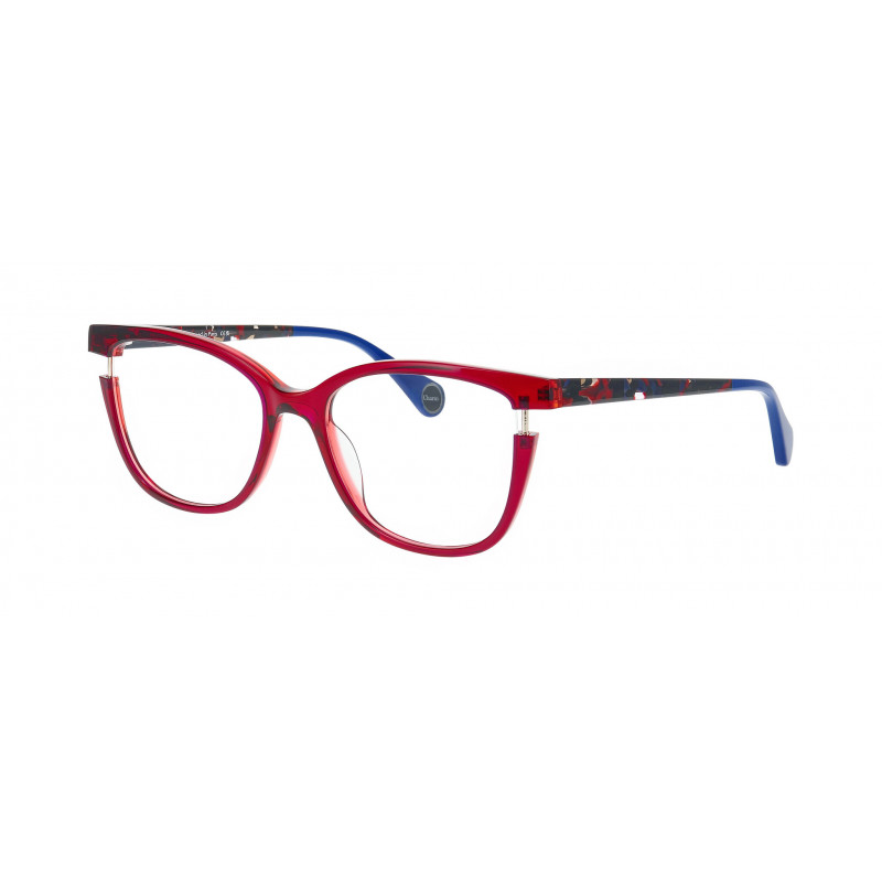 Eyeglasses WOOW LUCKY CHARM 3 2218 Bicolor Red And Pink 54mm