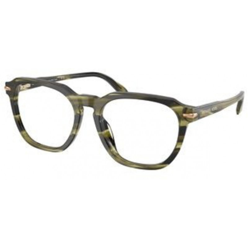Eyeglasses Michael Kors MK 4174 U 4040 Olive Horn / Plano 54mm