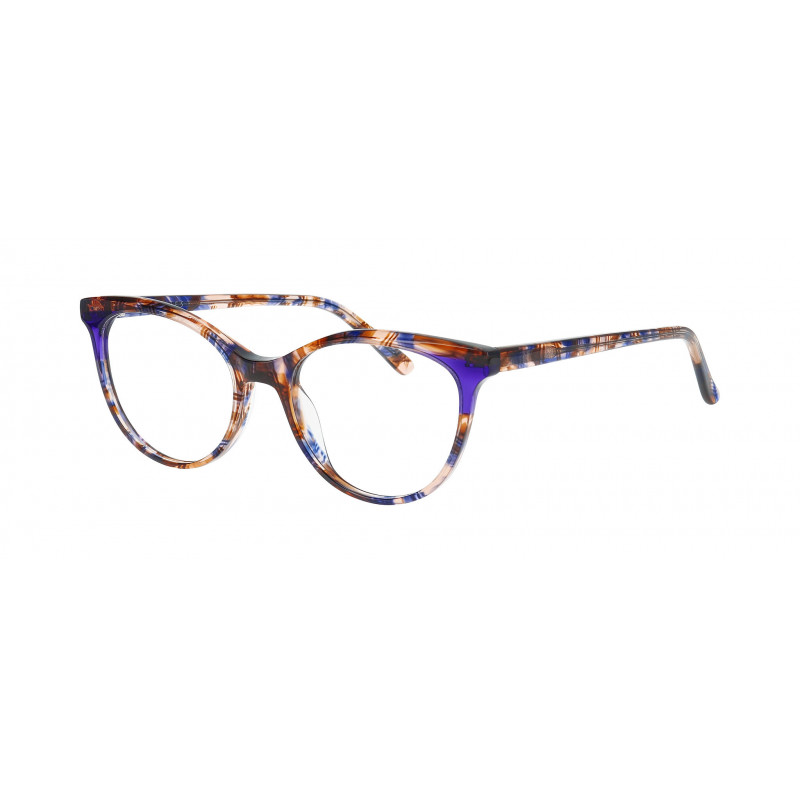 Eyeglasses Nifties NI 9542 3424 Purple-blue Medium Demi 49mm