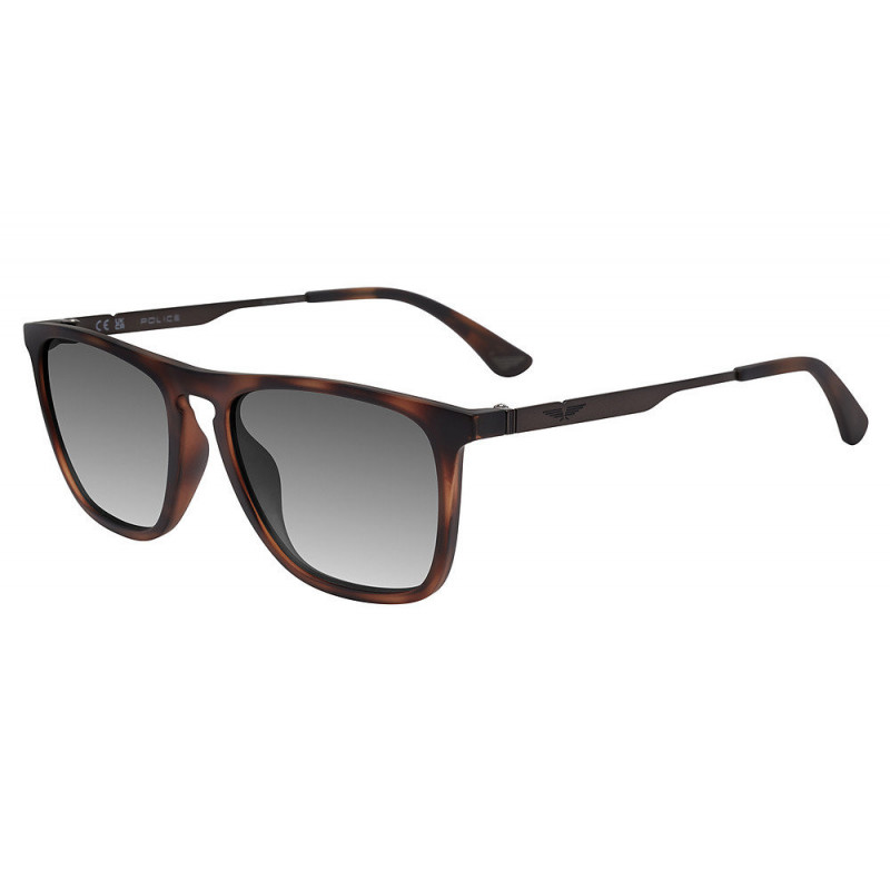 Sunglasses Police SPLQ 80 E 828p Pink Brick W Azure