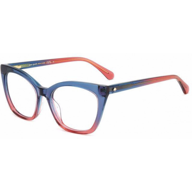 Eyeglasses Kate Spade LELIA 8RU Blue Red 52mm