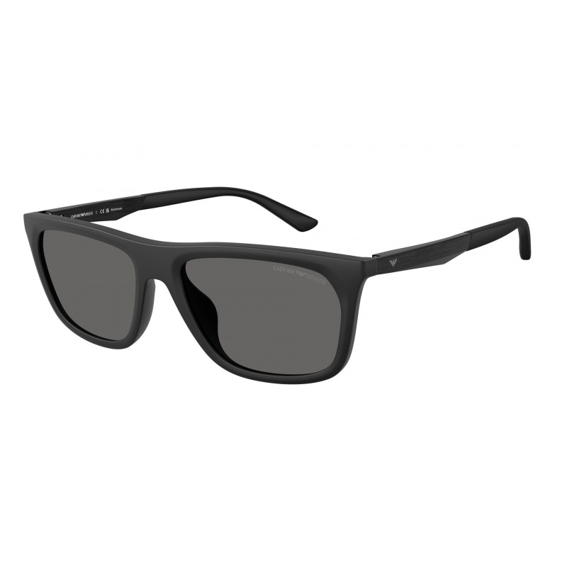 Sunglasses Emporio Armani EA 4272 U 500187 Matte Black / Dark Grey Polyamide Standard 57mm