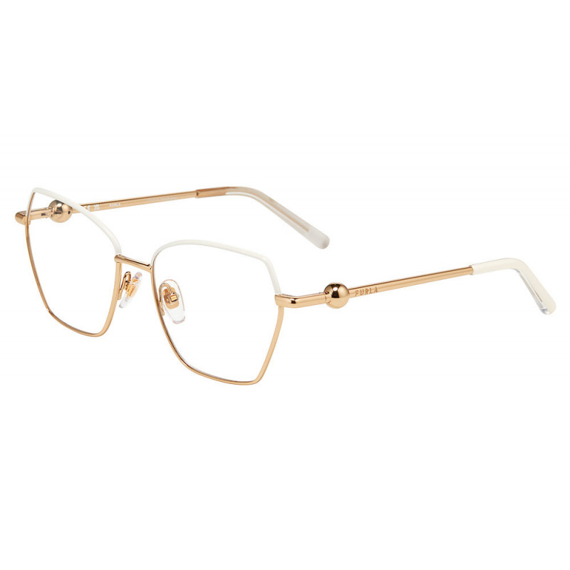 Sunglasses Furla VFU 871 0h32 Rose Gold W/Ivory 54mm