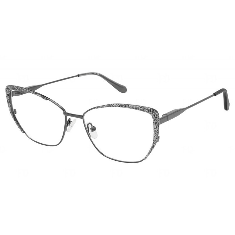 Eyeglasses Nicole Miller SOLEIL C01 Grey Glitz 55mm