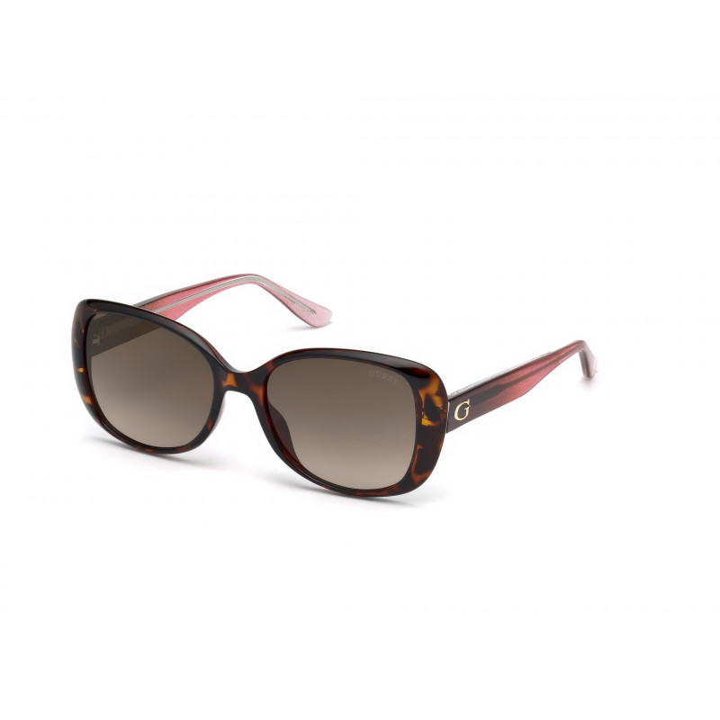 Sunglasses Guess GU 7554 52F Dark Havana / Violet/Gradient 54mm