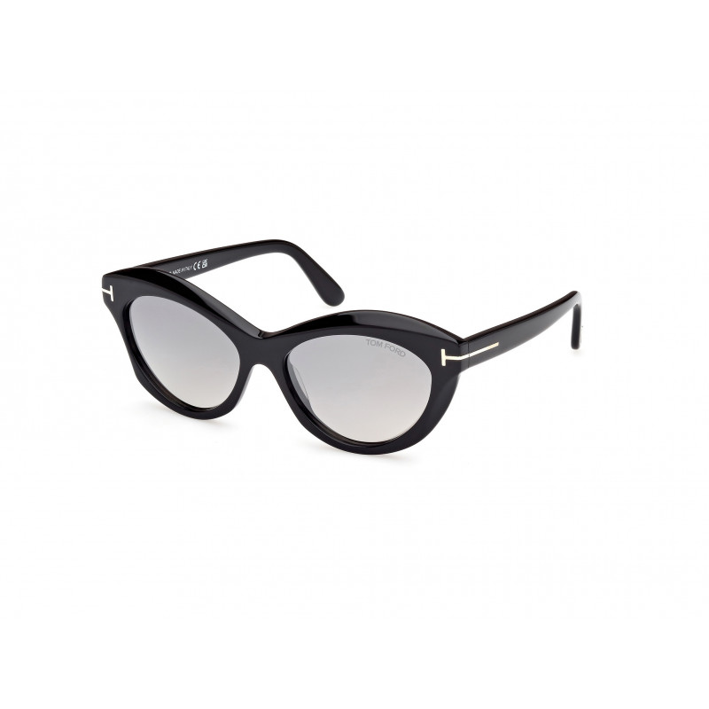 Sunglasses Tom Ford FT 1111 01C Shiny Black / 55mm