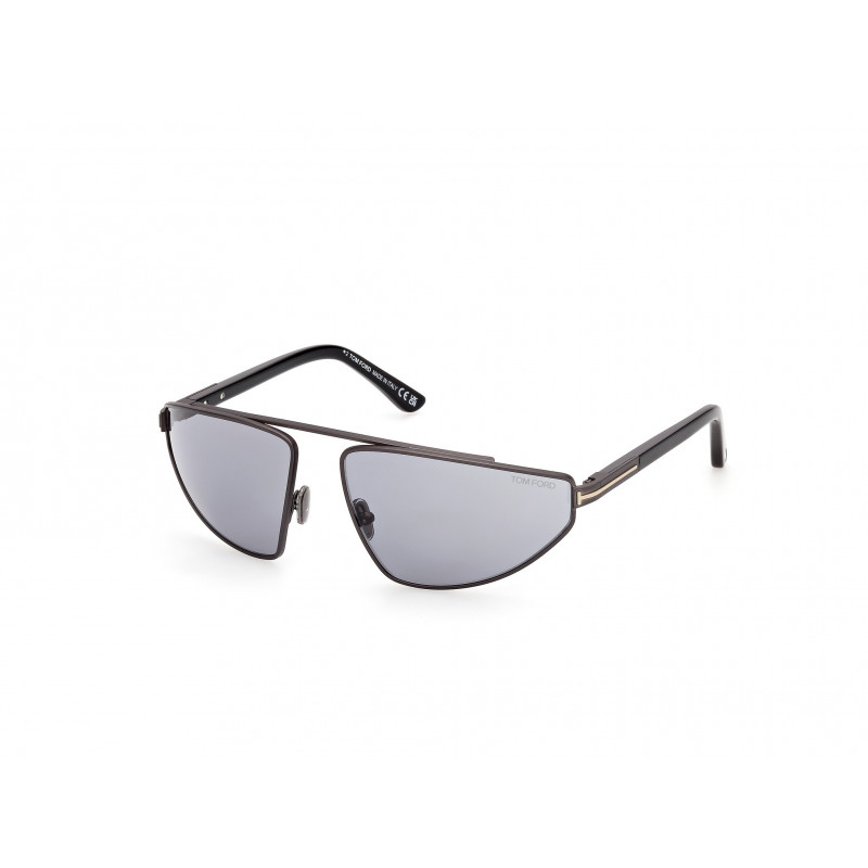 Sunglasses Tom Ford FT 1399 13A Matte Dark Ruthenium / 64mm