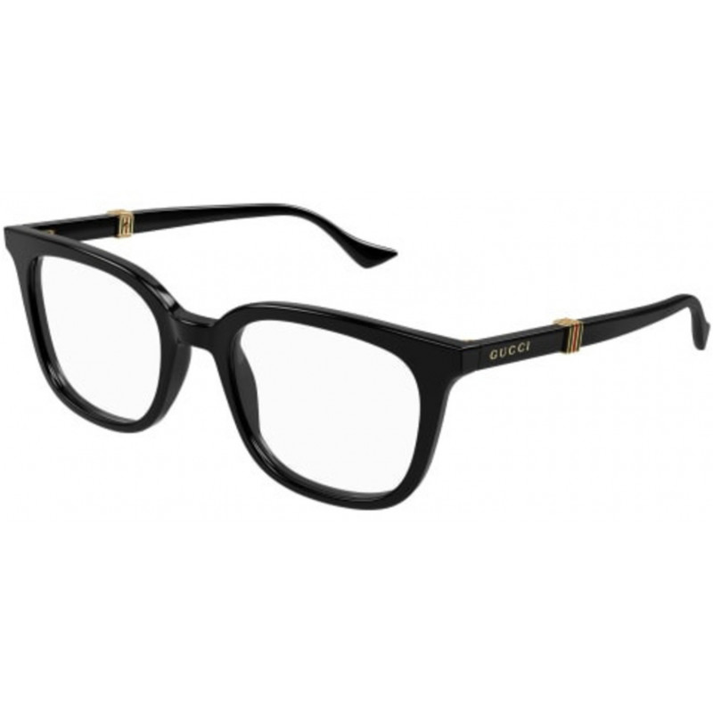 Eyeglasses Gucci GG 1497 O- 005 Black / Transparent 52mm