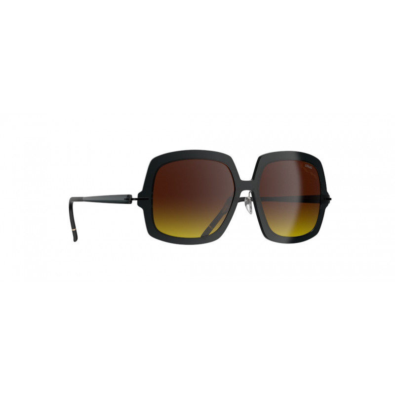 Sunglasses Silhouette Montamer 3197 9140 Pure Black 56mm