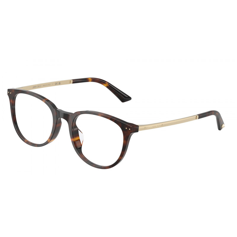 Eyeglasses Jimmy Choo JC 3055 D 5002 Havana Demo Lens 52mm