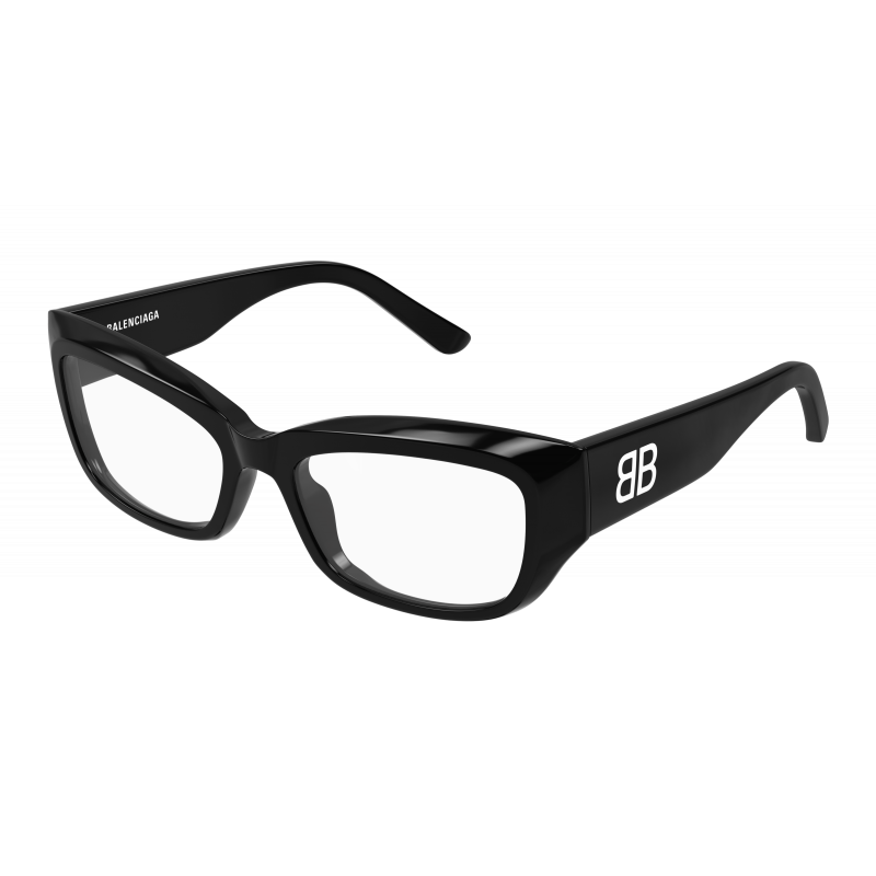 Eyeglasses Balenciaga BB 0399 O- 001 Black / Transparent 55mm