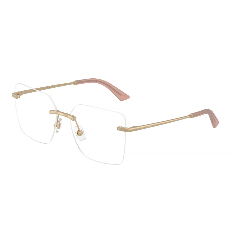 Eyeglasses Jimmy Choo JC 2020 B 3028 Matte Pale Gold Demo Lens 55mm