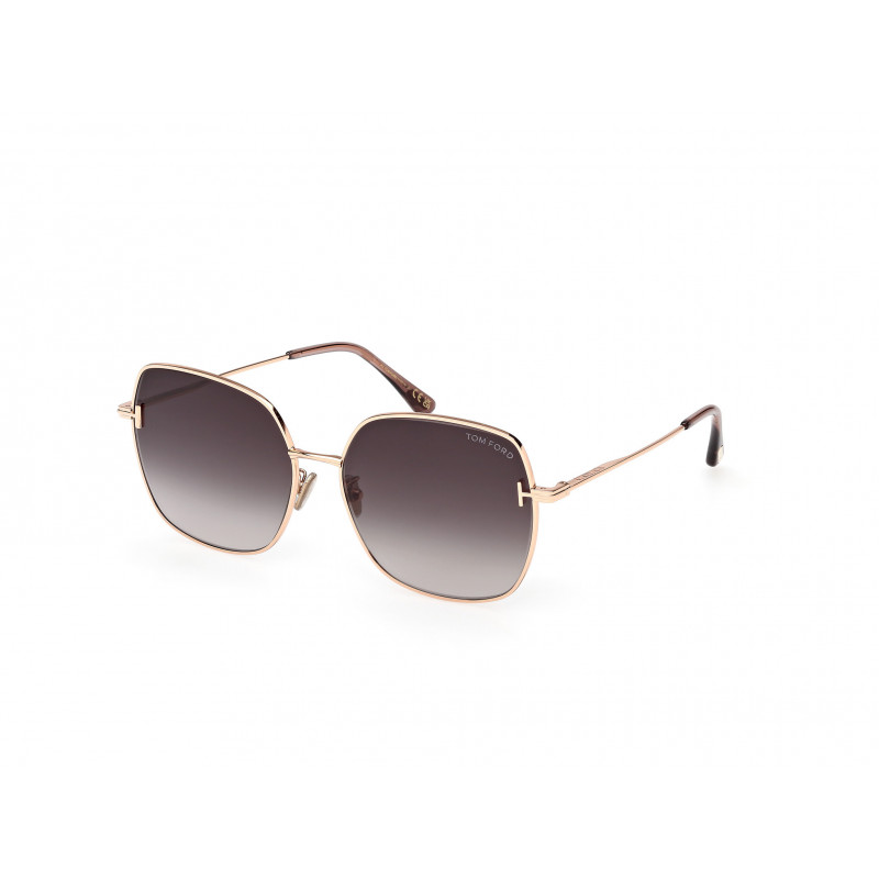 Sunglasses Tom Ford FT 1250 -K Asian fit 33B Shiny Pink Gold /