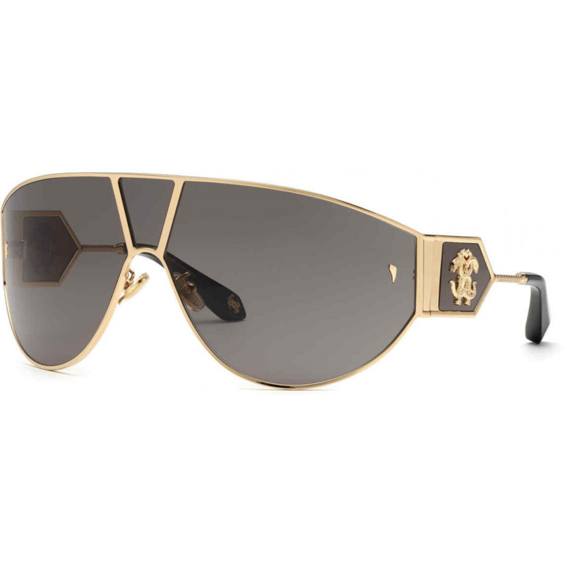 Sunglasses Roberto Cavalli SRC 093 0300 Shiny Total Rose Gold 76mm