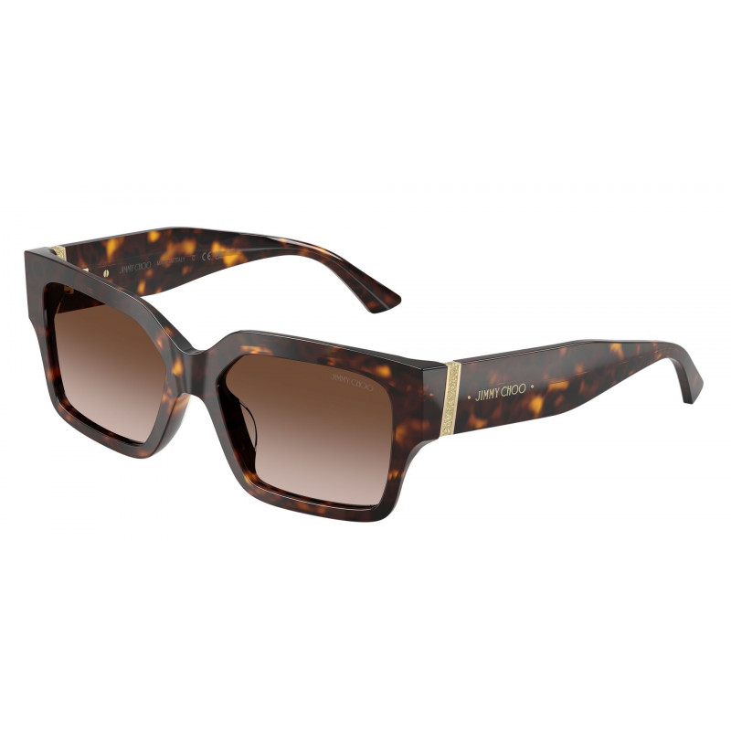 Sunglasses Jimmy Choo JC 5058 JU 500213 Havana / Brown Gradient Polyamide Standard 55mm