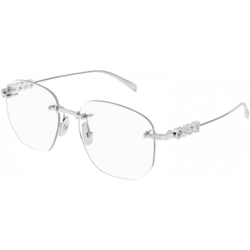 Eyeglasses Gucci GG 1806 O- 004 Silver / Transparent 54mm