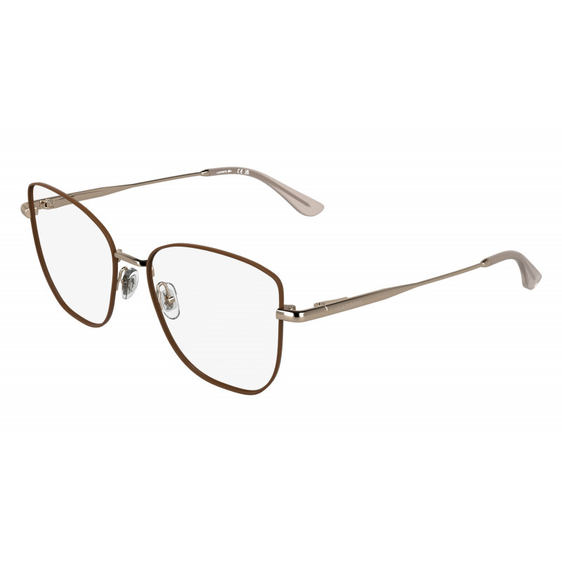 Eyeglasses LACOSTE L 2323 770 Rose Gold/Brown 54mm
